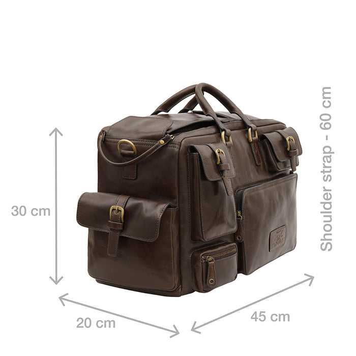 Hidesign FORT WORTH 04 DUFFLE BAG Brown