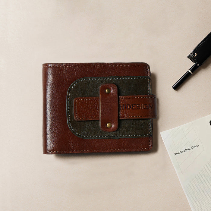 hidesign FORT WORTH W2 BI FOLD Tan