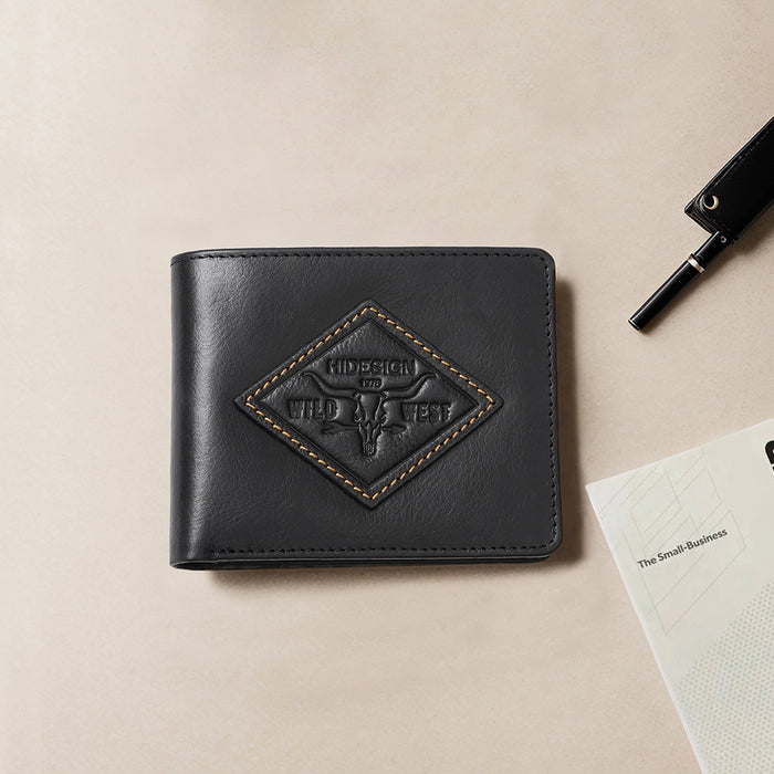 hidesign FORT WORTH W4 BI FOLD Black