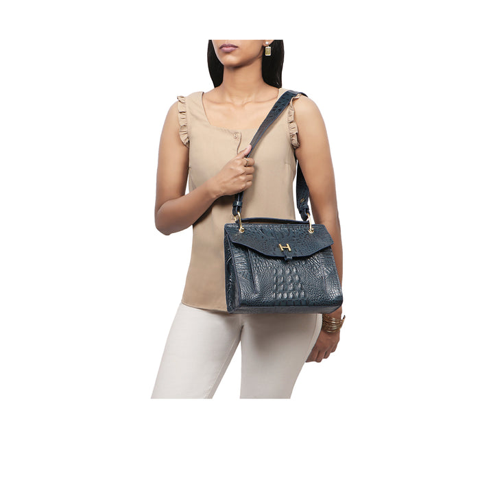 hidesign FREMONT SATCHEL Blue