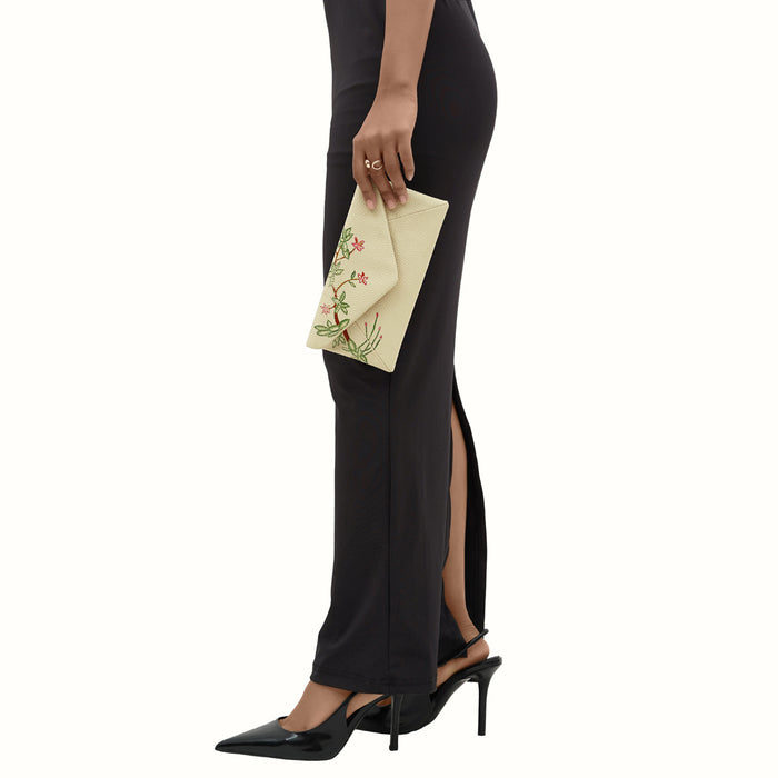 hidesign GARDEN W1 CLUTCH White