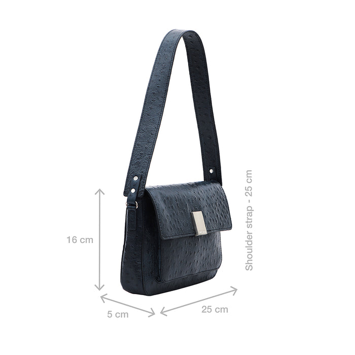Hidesign GATWICK 01 SHOULDER BAG Blue
