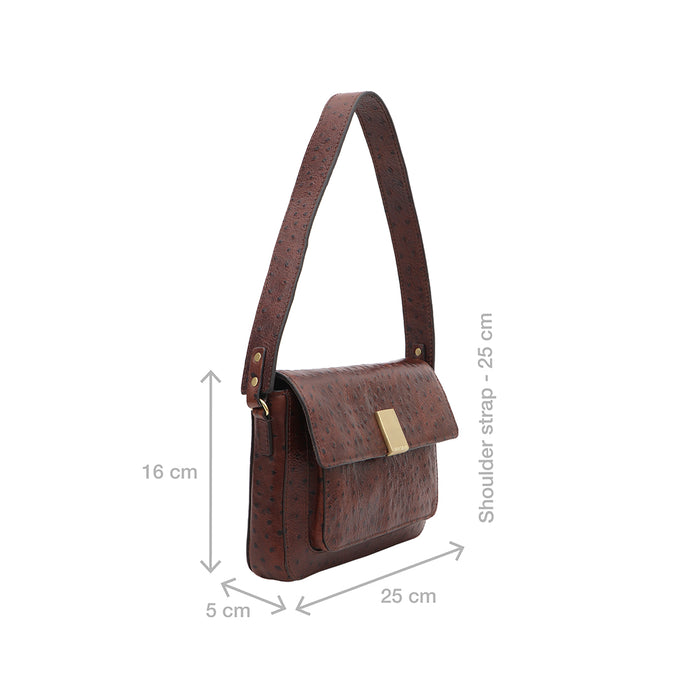 Hidesign GATWICK 01 SHOULDER BAG Brown
