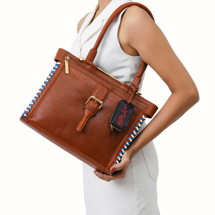 Hidesign GRACIE 01 SHOULDER BAG Brown