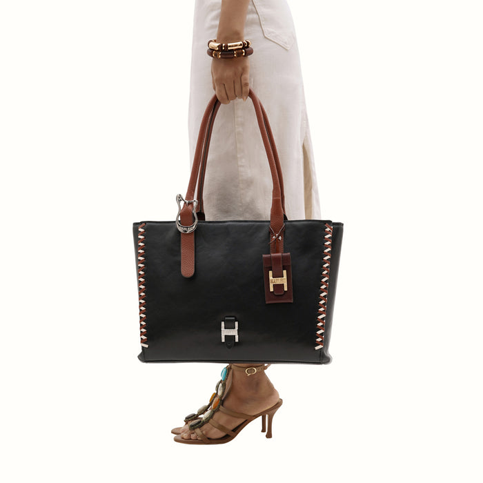 Hidesign GRACIE 02 TOTE BAG Black