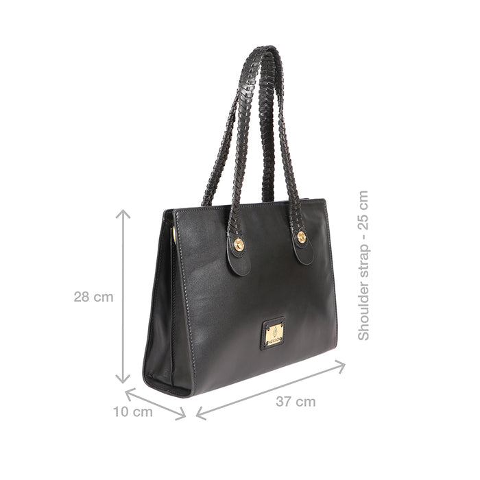 Hidesign GROWTH 02 SHOULDER BAG Black