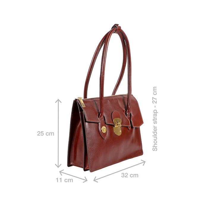Hidesign GROWTH 03 SHOULDER BAG Brown