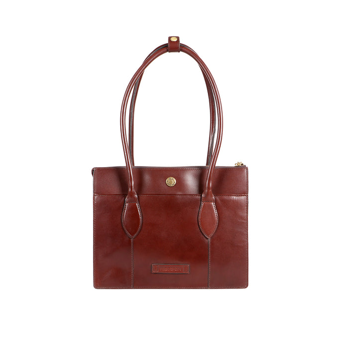 Hidesign GROWTH 03 SHOULDER BAG Brown