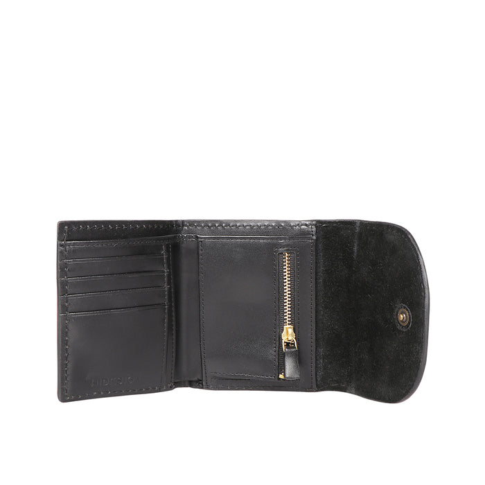 Hidesign GROWTH W1 TRIFOLD WALLET Black