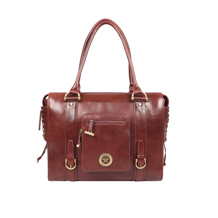 Hidesign GUEVARA 03 SHOULDER BAG Red