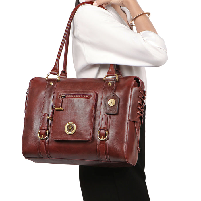 hidesign GUEVARA 03 SHOULDER BAG Red