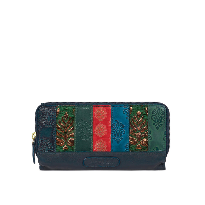 Hidesign HEMA W3 BI FOLD WALLET Blue