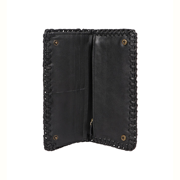 Hidesign HERA W2 BI-FOLD WALLET Black