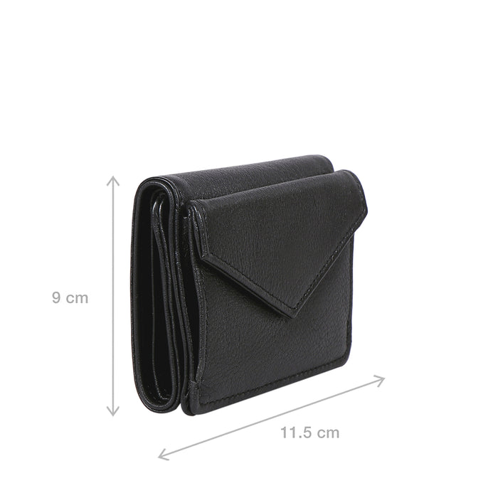 Hidesign HERA W6 TRI-FOLD WALLET Black