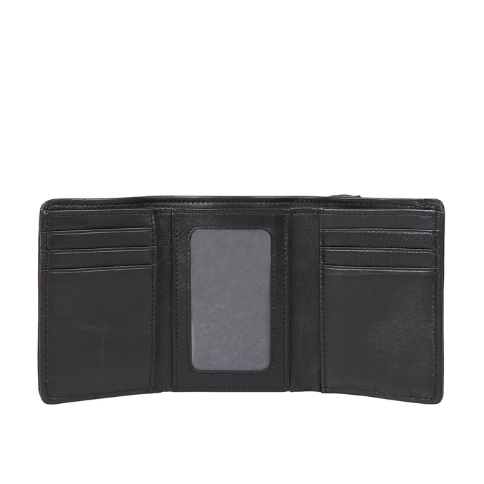 Hidesign HERA W6 TRI-FOLD WALLET Black