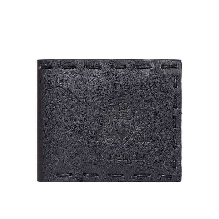 Hidesign HOBBIES - 04 BI FOLD WALLET - LEVEL 2 Black