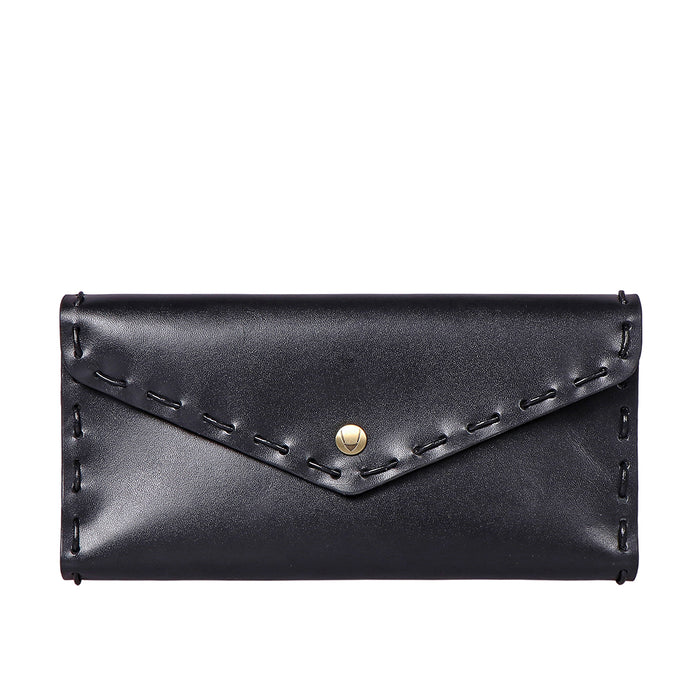 Hidesign HOBBIES - 06 TRI FOLD WALLET - LEVEL 2 Black