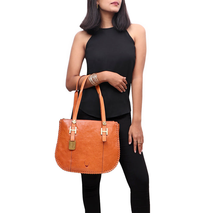 Hidesign HOPE 03 TOTE BAG Tan