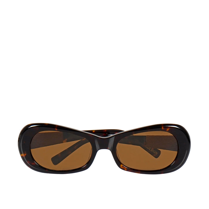 hidesign HYDRA RETRO OVAL SUNGLASS Brown
