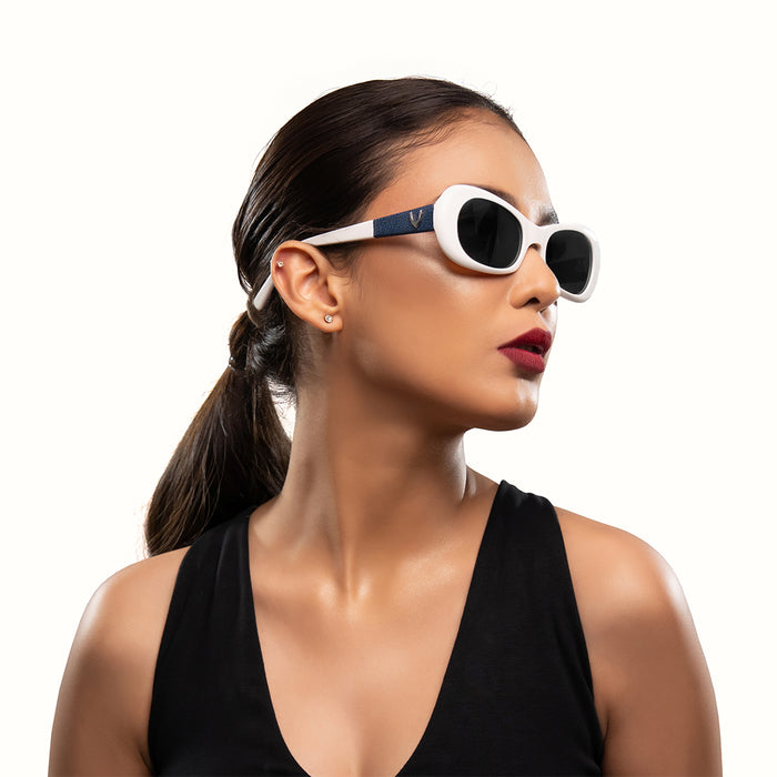 Hidesign HYDRA RETRO OVAL SUNGLASS Grey