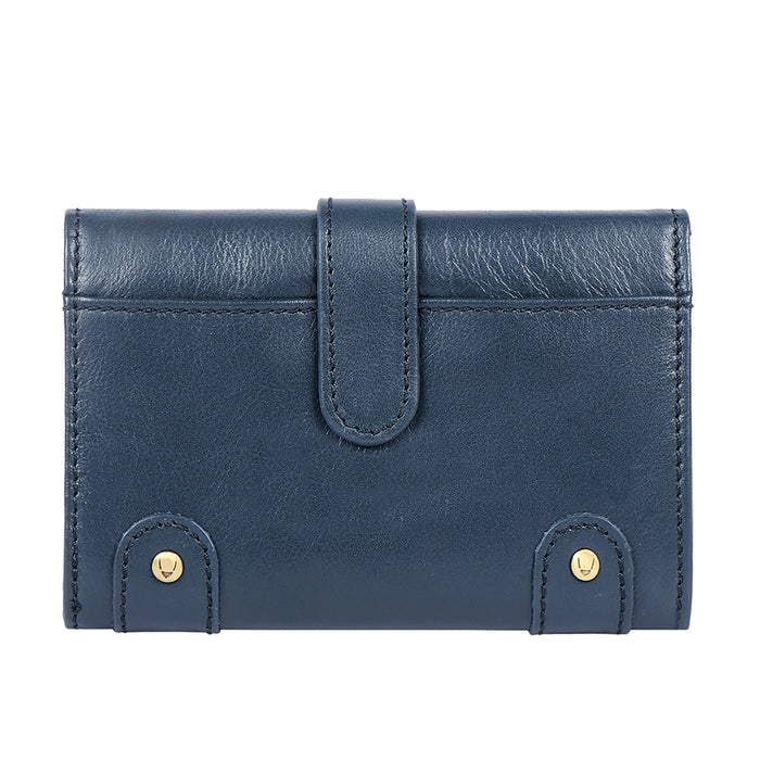 Hidesign INTERCATO 10 TRI-FOLD WALLET Blue