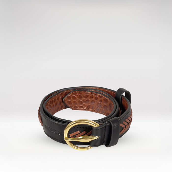 hidesign ITZEL NON-REVERSIBLE BELT Black