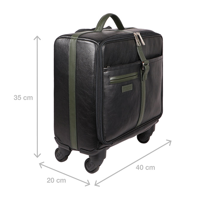 Hidesign JACKSON 02 TROLLEY BAG Black