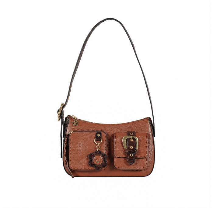 Hidesign JEJU 01 SHOULDER BAG Tan