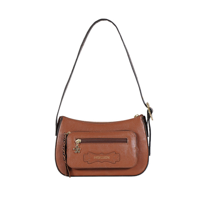 Hidesign JEJU 01 SHOULDER BAG Tan