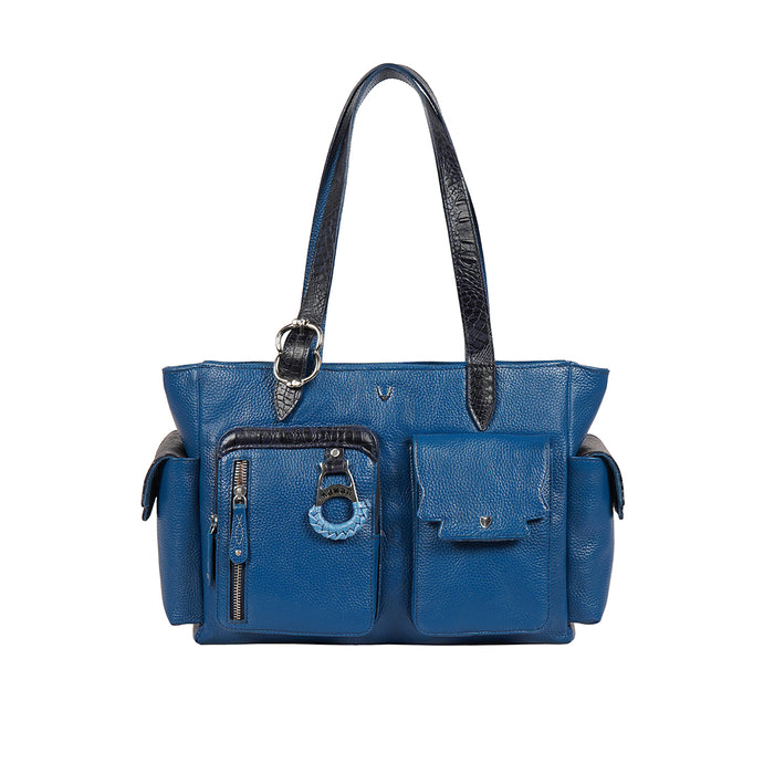 Hidesign JEJU 02 SHOULDER BAG Blue