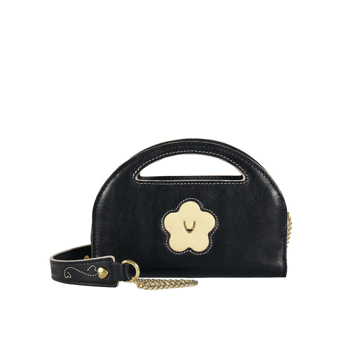 Hidesign JEJU W3 SLING WALLET Black