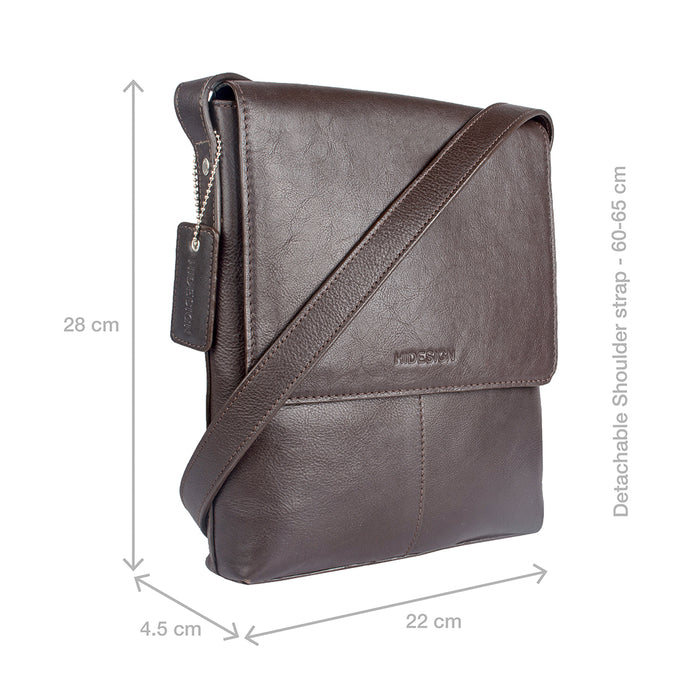 Hidesign JESTER 02 CROSSBODY Brown