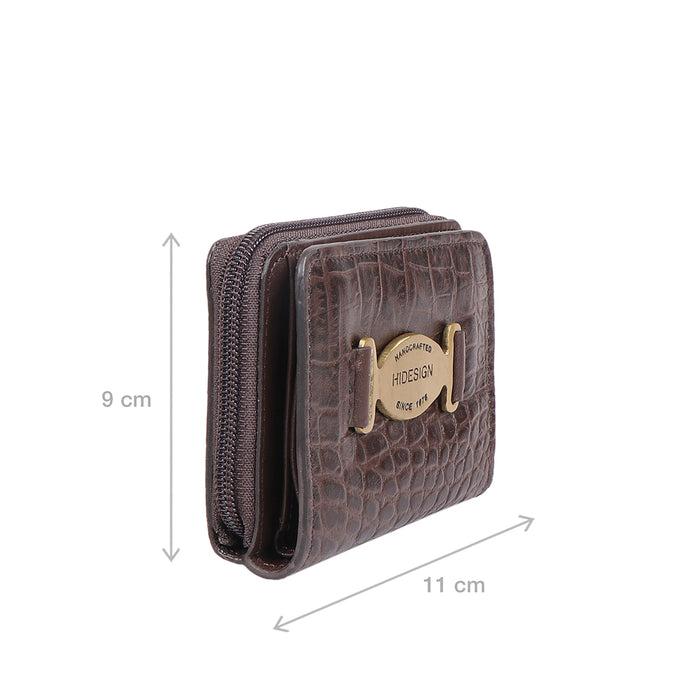 Hidesign JEWEL W1 ZIP AROUND WALLET Brown