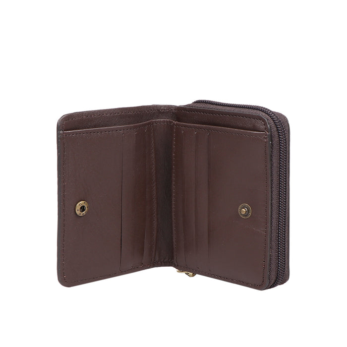 Hidesign JEWEL W1 ZIP AROUND WALLET Brown