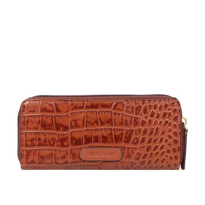 Hidesign JEWEL W2 ZIP AROUND WALLET Tan