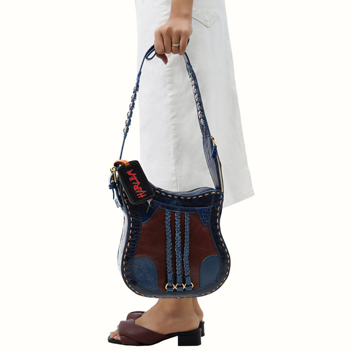 Hidesign JIMI 01 CROSSBODY Blue