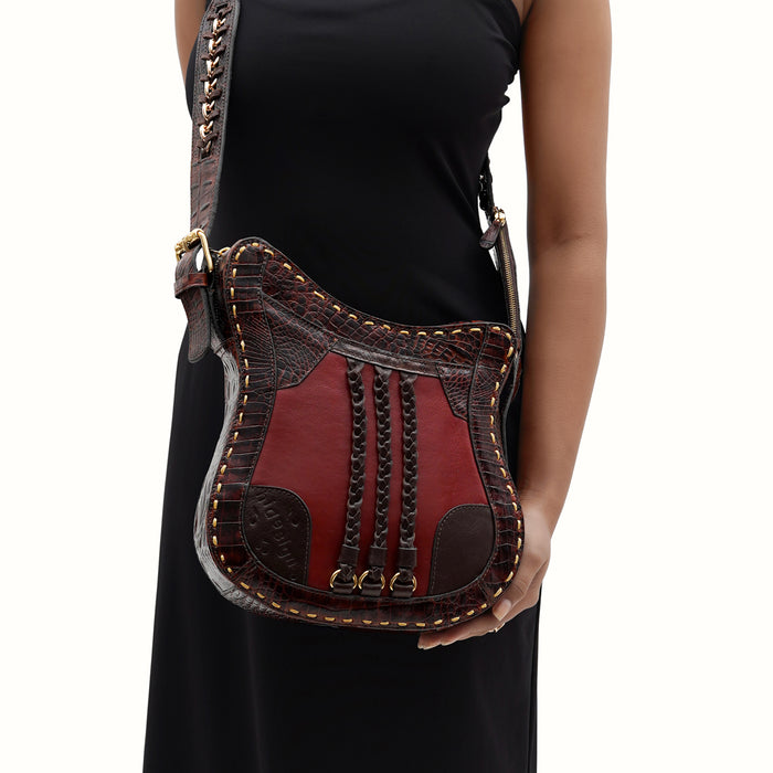 Hidesign JIMI 01 CROSSBODY Brown