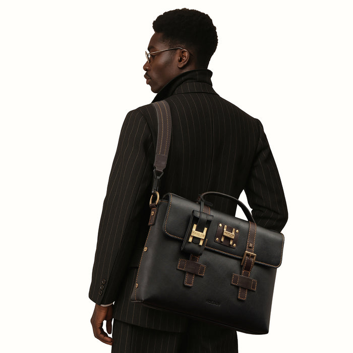 Hidesign JIMI 03 BRIEFCASE Black