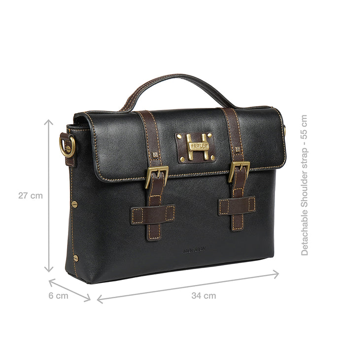 Hidesign JIMI 03 BRIEFCASE Black