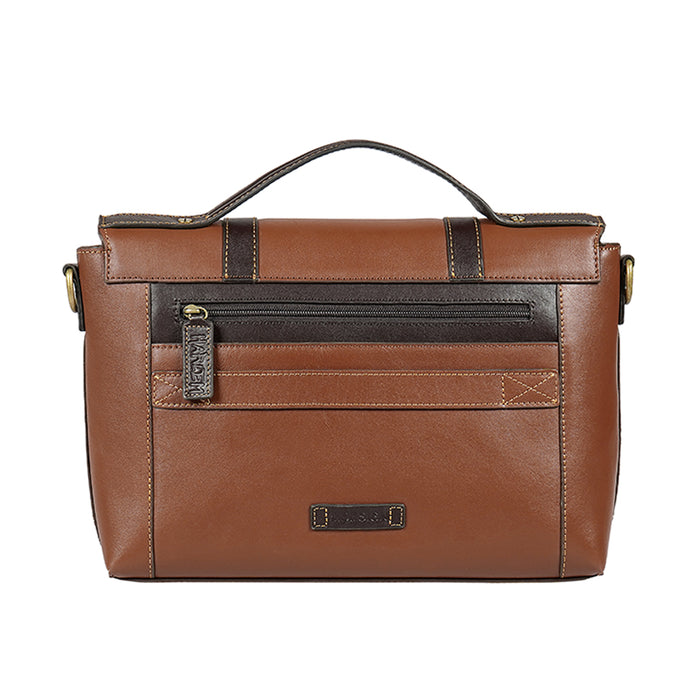 Hidesign JIMI 03 BRIEFCASE Tan