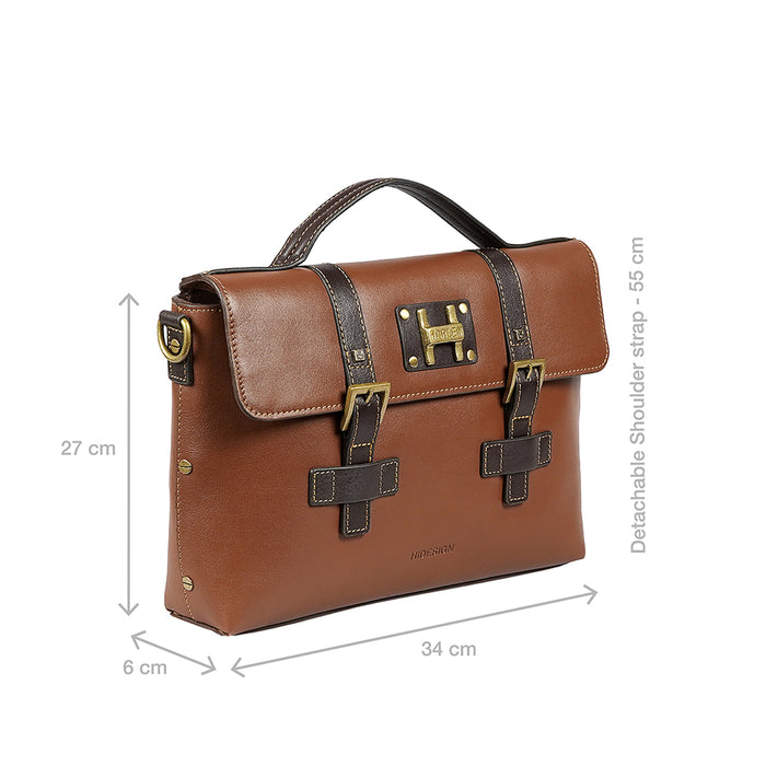 Hidesign JIMI 03 BRIEFCASE Tan