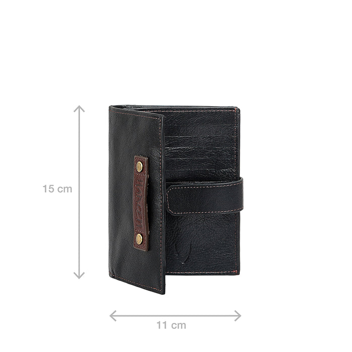 Hidesign JIMI W3 PASSPORT HOLDER Black