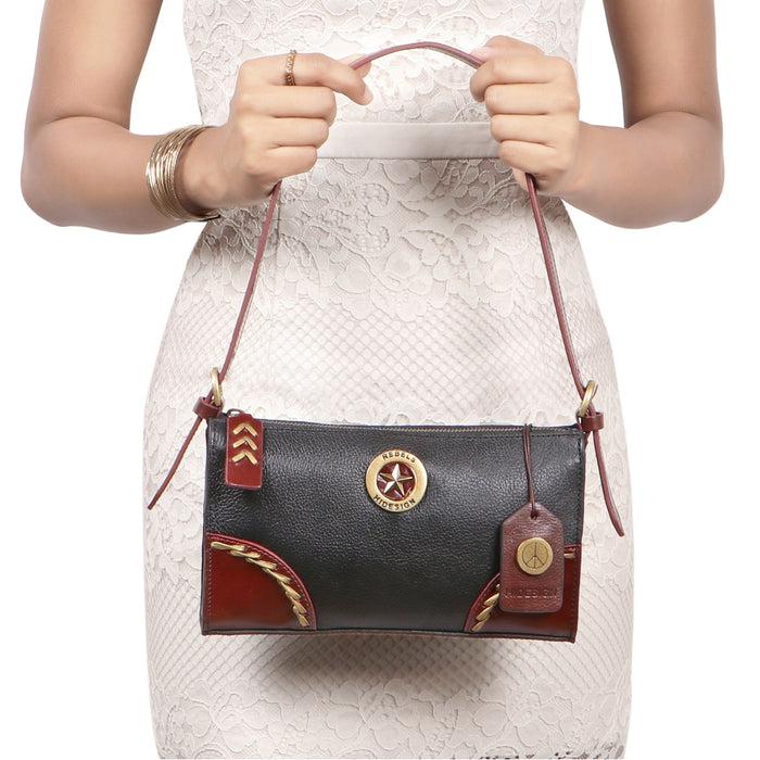 hidesign JOAN ARC W3 CLUTCH Black