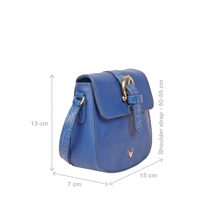 Hidesign JONI 02 CROSSBODY Blue
