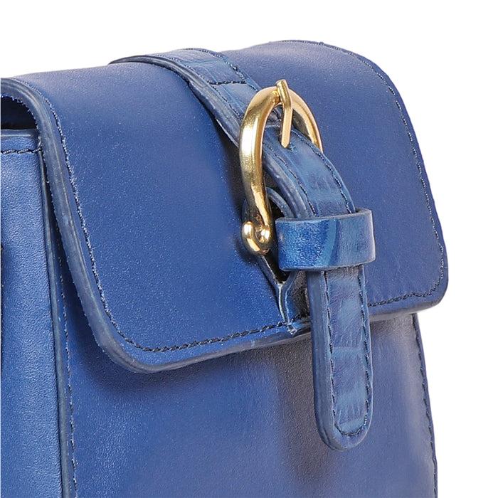 Hidesign JONI 02 CROSSBODY Blue