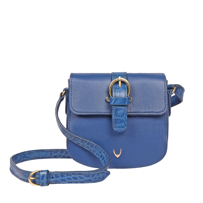 hidesign JONI 02 CROSSBODY Blue