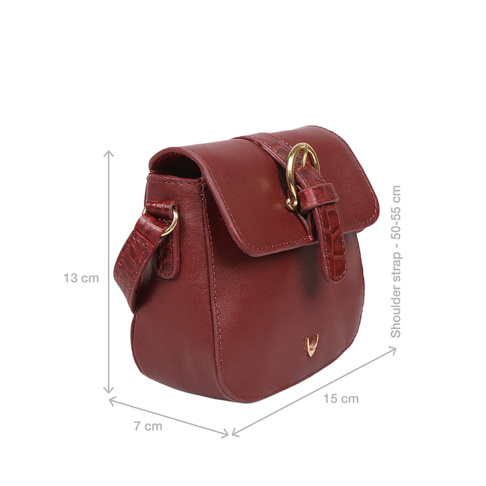 Hidesign JONI 02 CROSSBODY Red