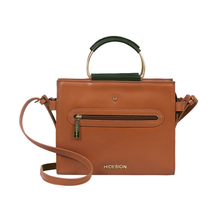 hidesign KABUKI 01 CROSSBODY Tan