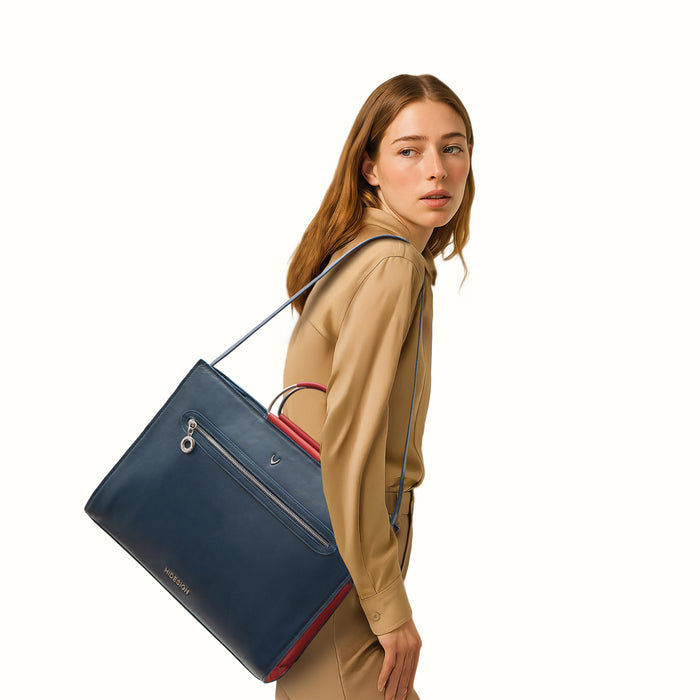 Hidesign KABUKI 02 BRIEFCASE Blue