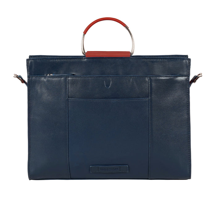 Hidesign KABUKI 02 BRIEFCASE Blue